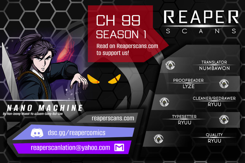 Nano Machine Chapter 99 page 1