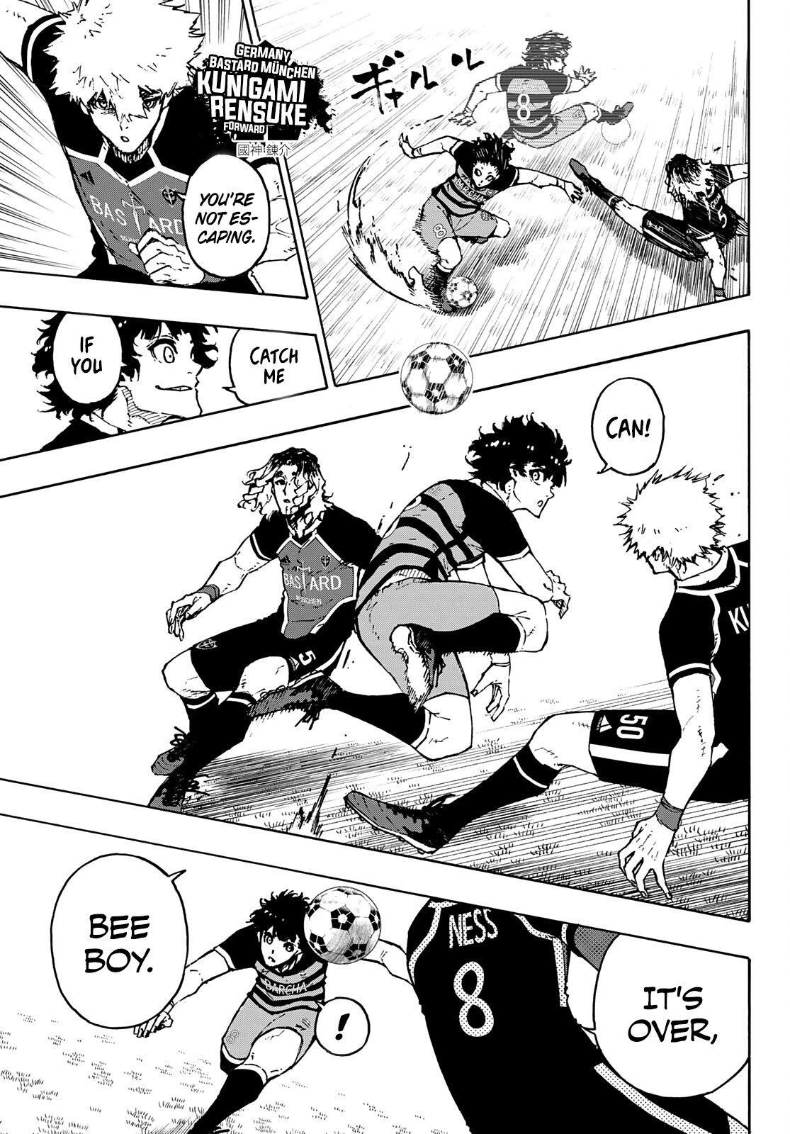 Blue Lock Chapter 166 page 9