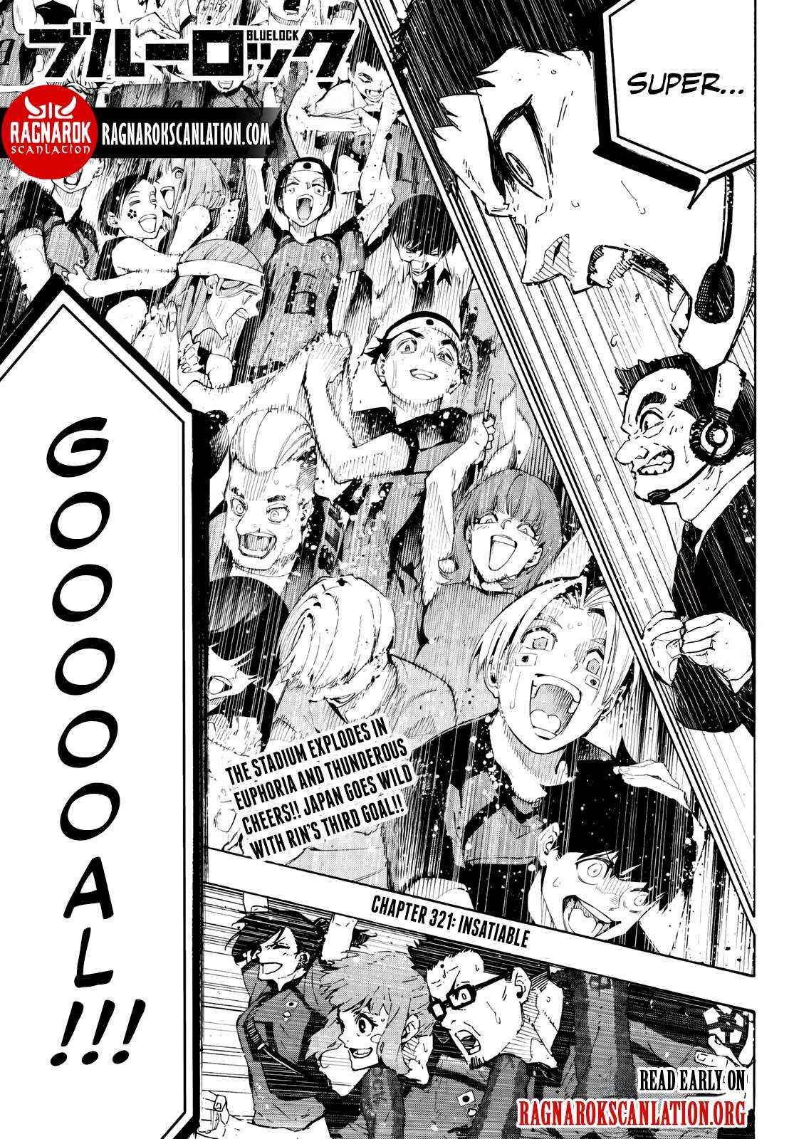 Blue Lock Chapter 321 page 1