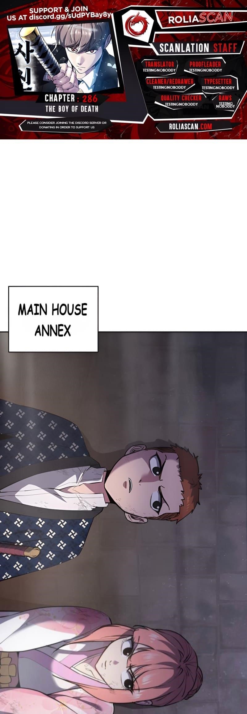 The Boy Of Death Chapter 286 page 1