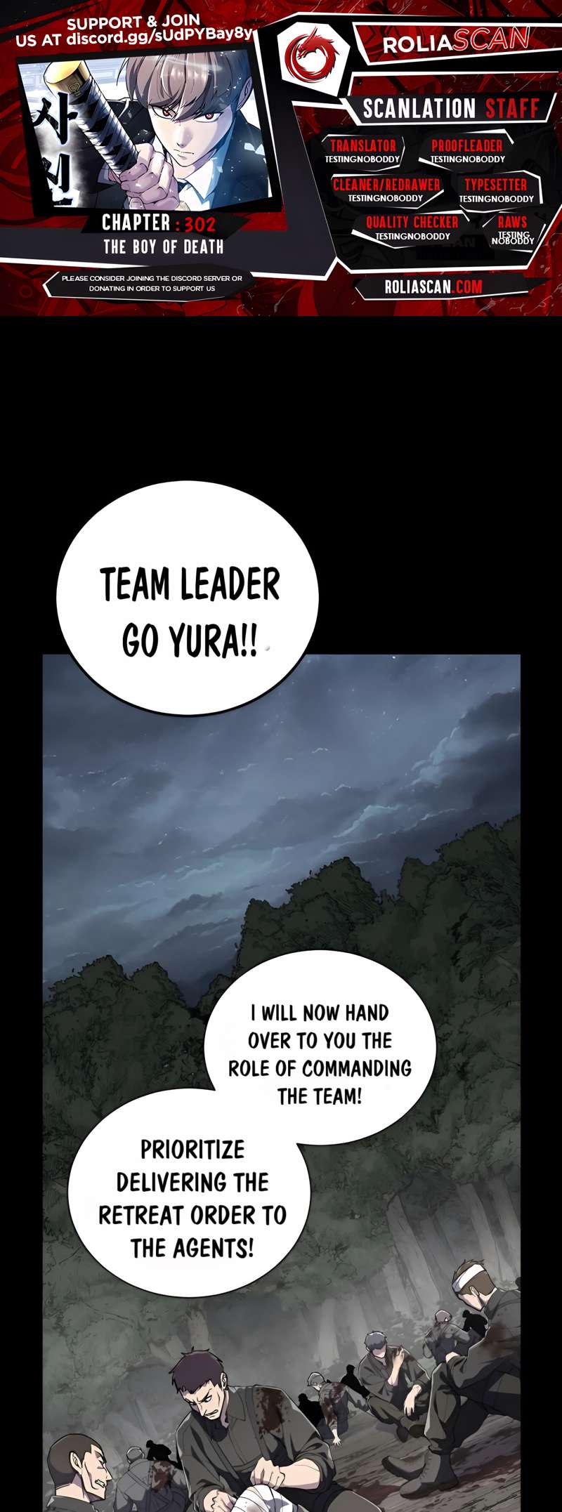 The Boy Of Death Chapter 302 page 1