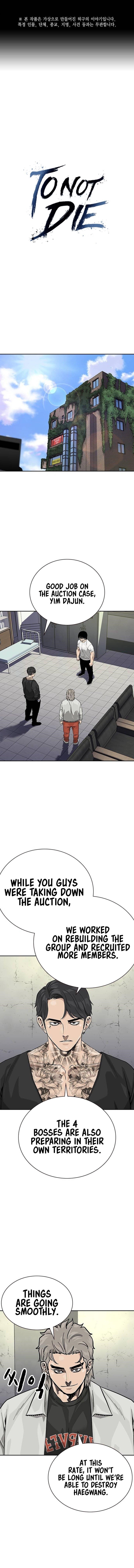 To Not Die Chapter 131 page 1
