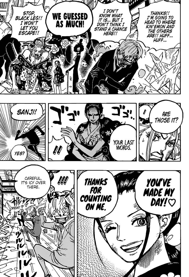 One Piece Chapter 1005 page 12