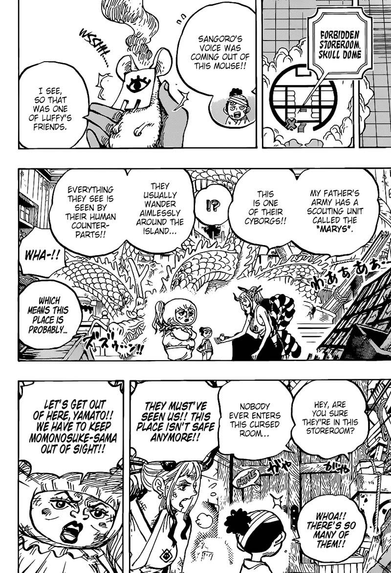 One Piece Chapter 1005 page 13