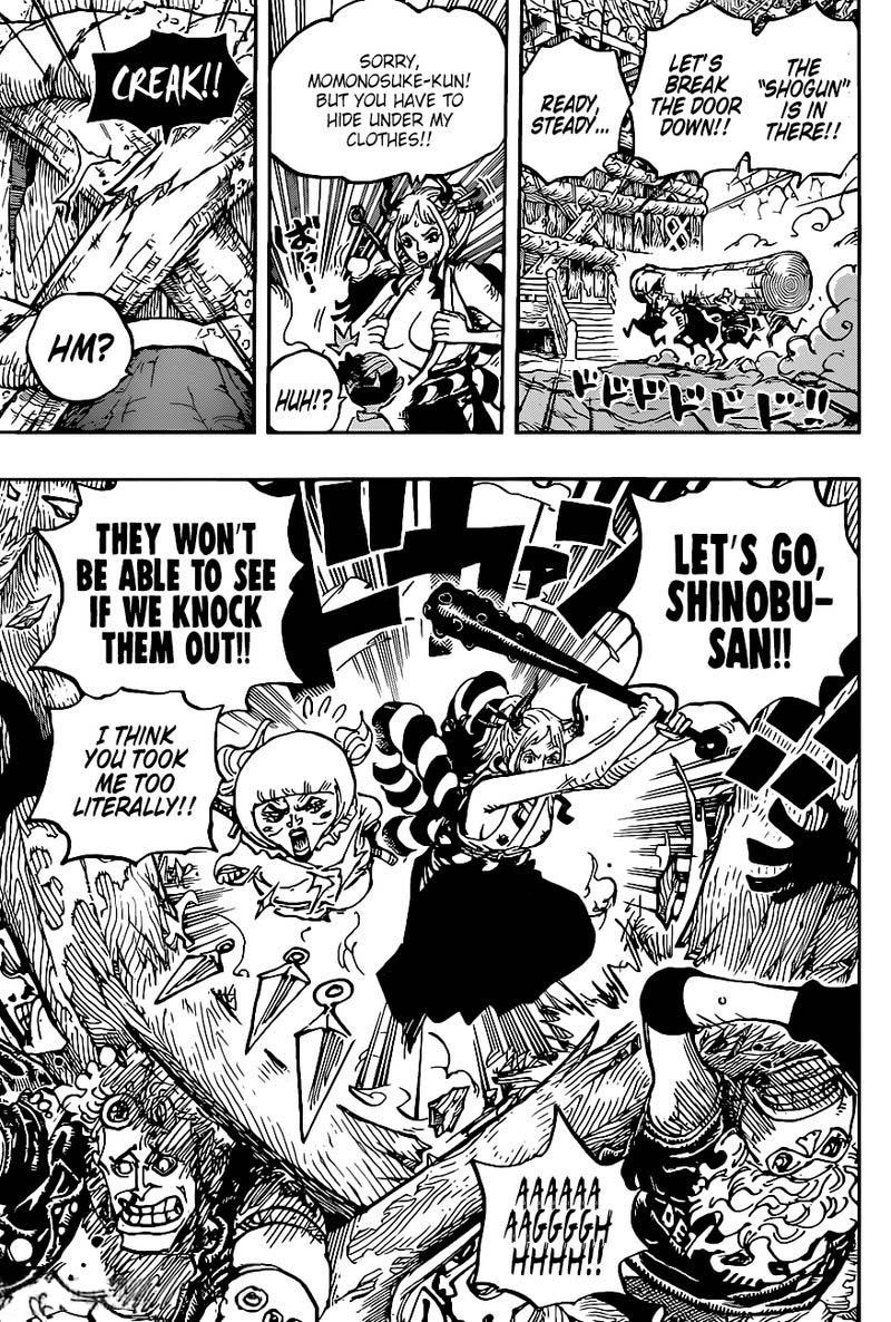 One Piece Chapter 1005 page 14