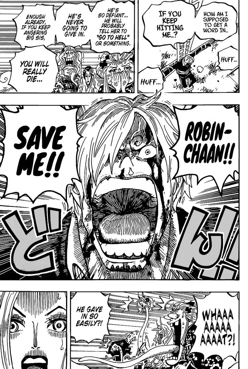 One Piece Chapter 1005 page 5
