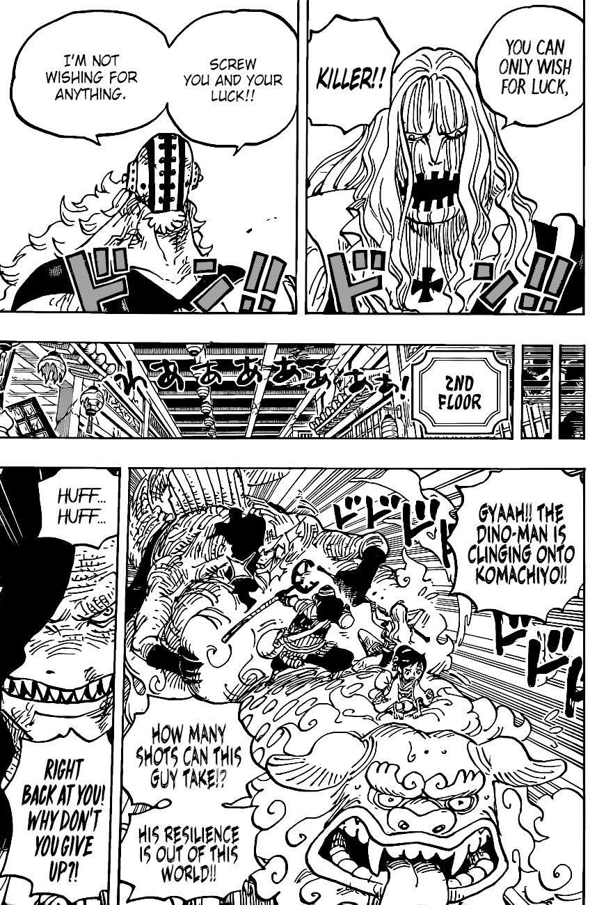 One Piece Chapter 1011 page 11