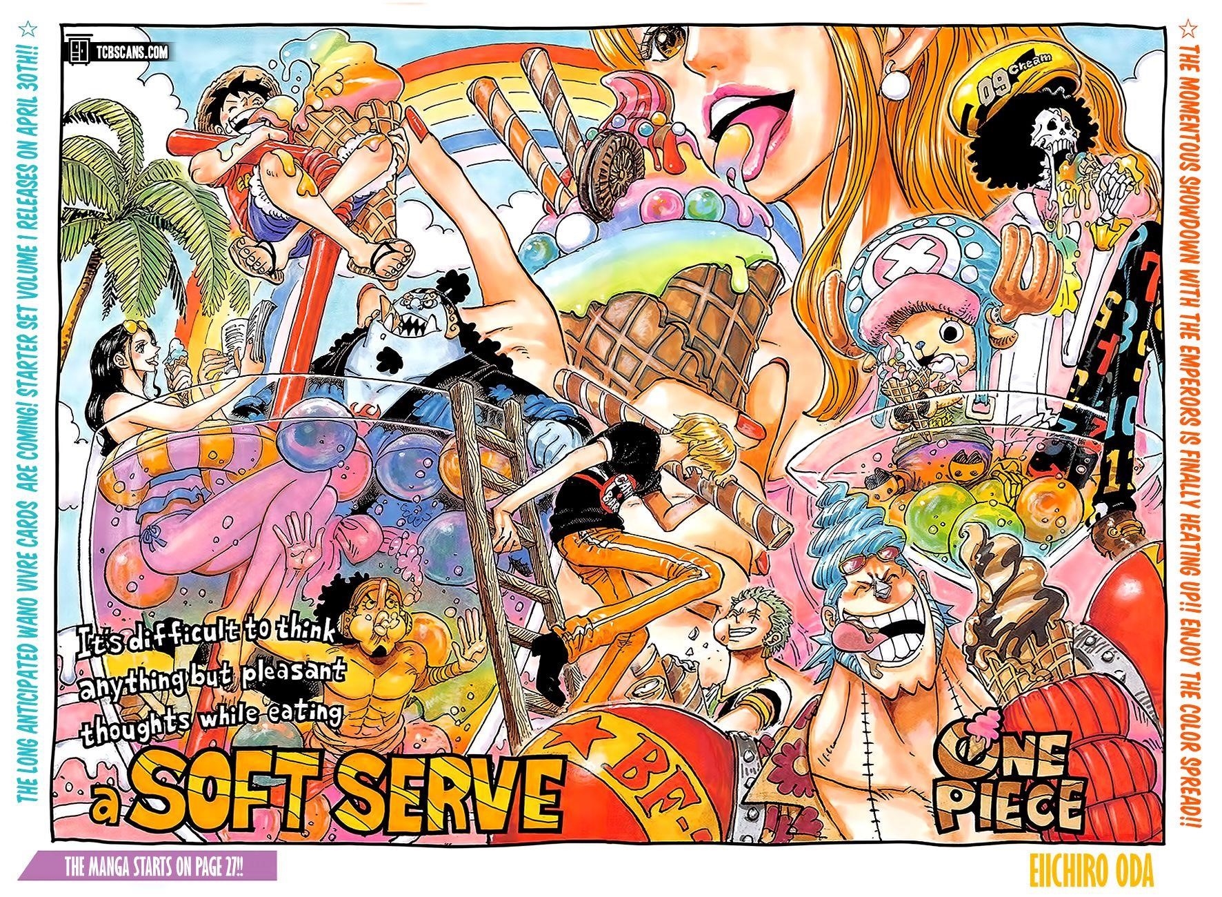 One Piece Chapter 1011 page 2