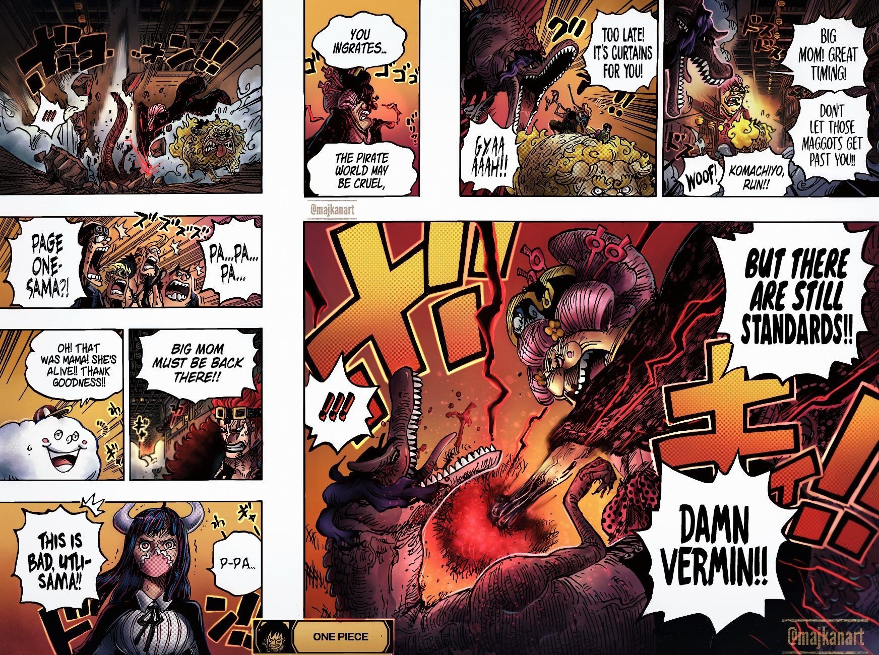 One Piece Chapter 1011 page 21