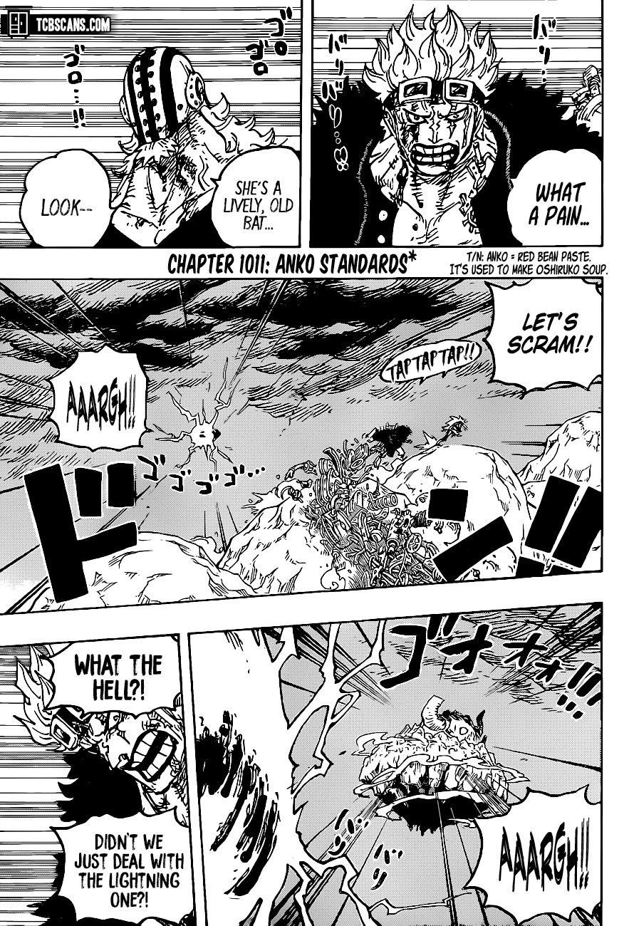 One Piece Chapter 1011 page 3