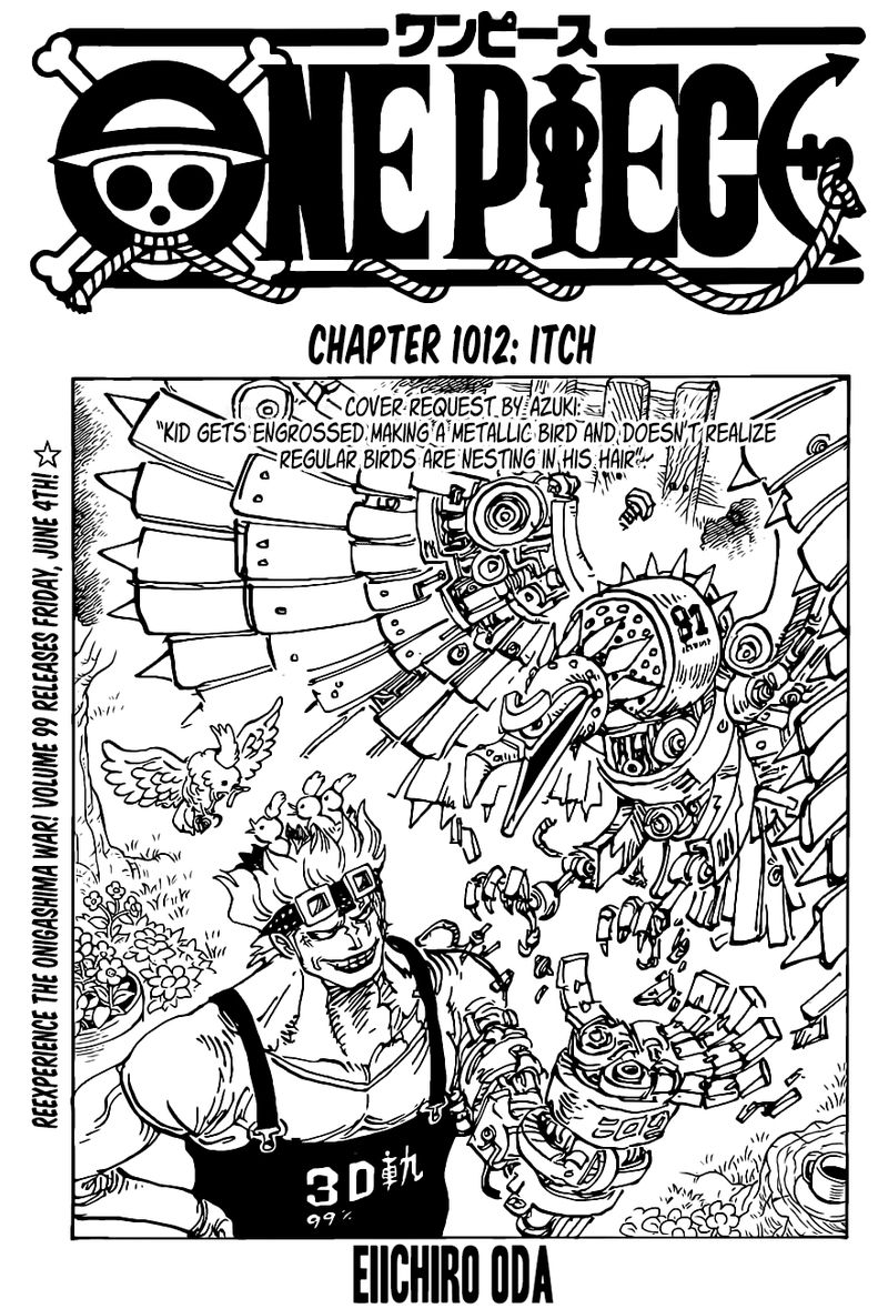 One Piece Chapter 1012 page 1
