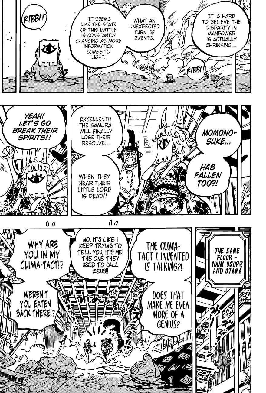One Piece Chapter 1016 page 5