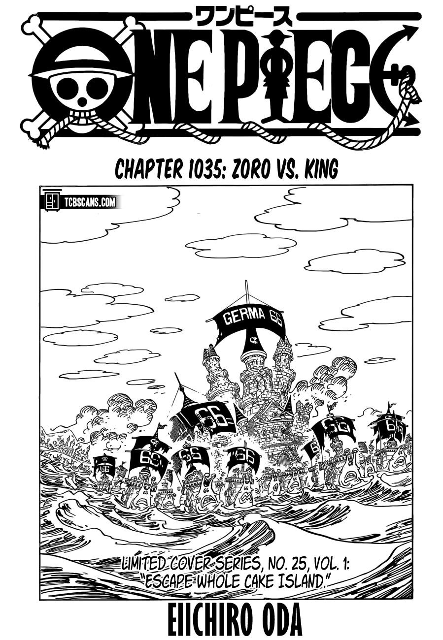 One Piece Chapter 1035 page 1