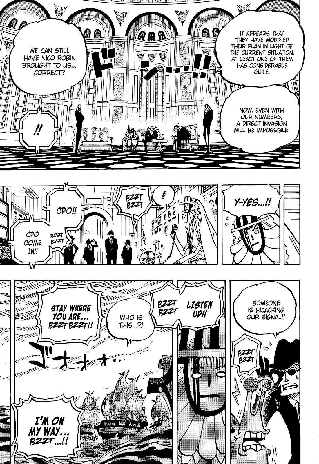 One Piece Chapter 1052 page 3