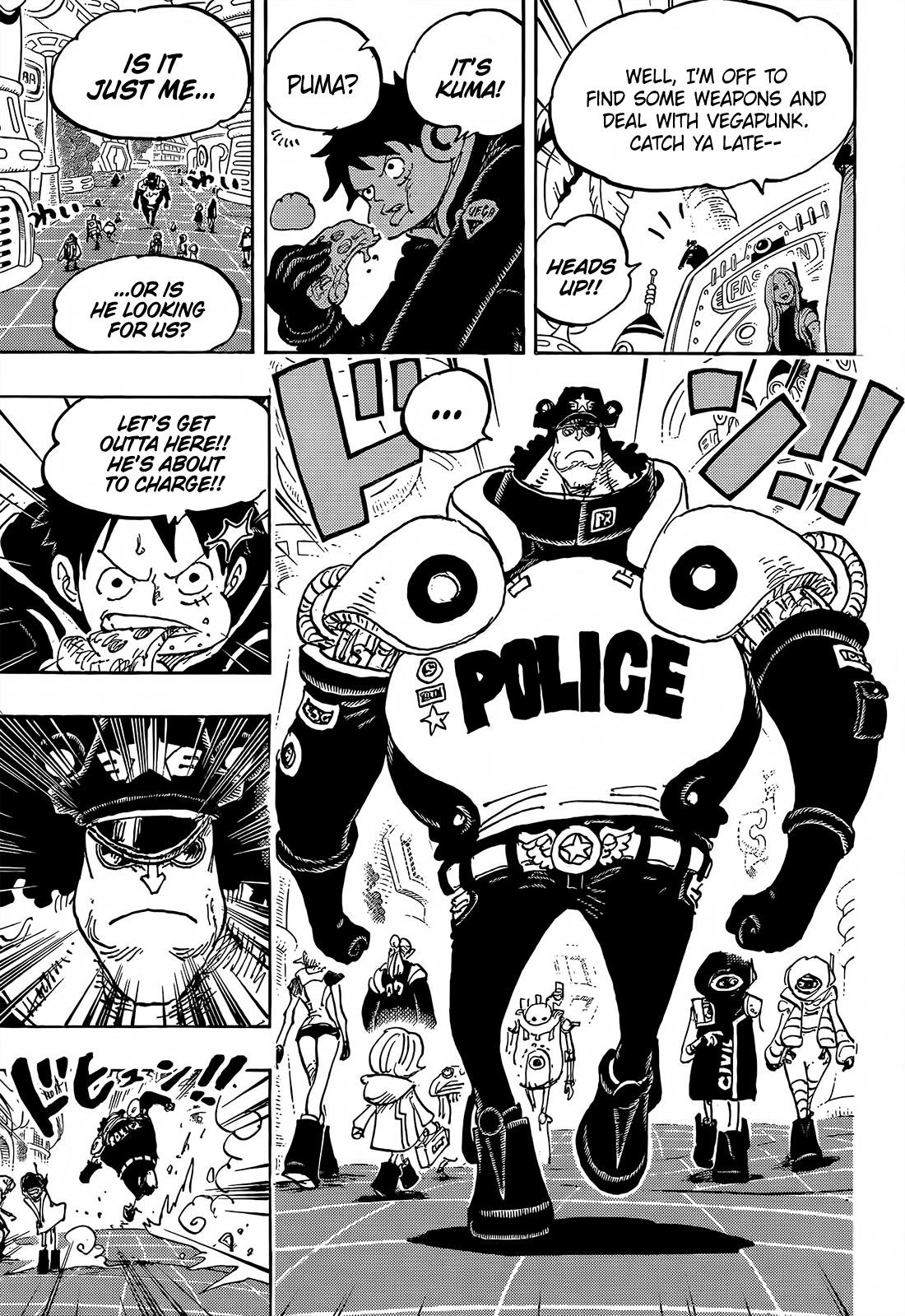 One Piece Chapter 1063 page 5