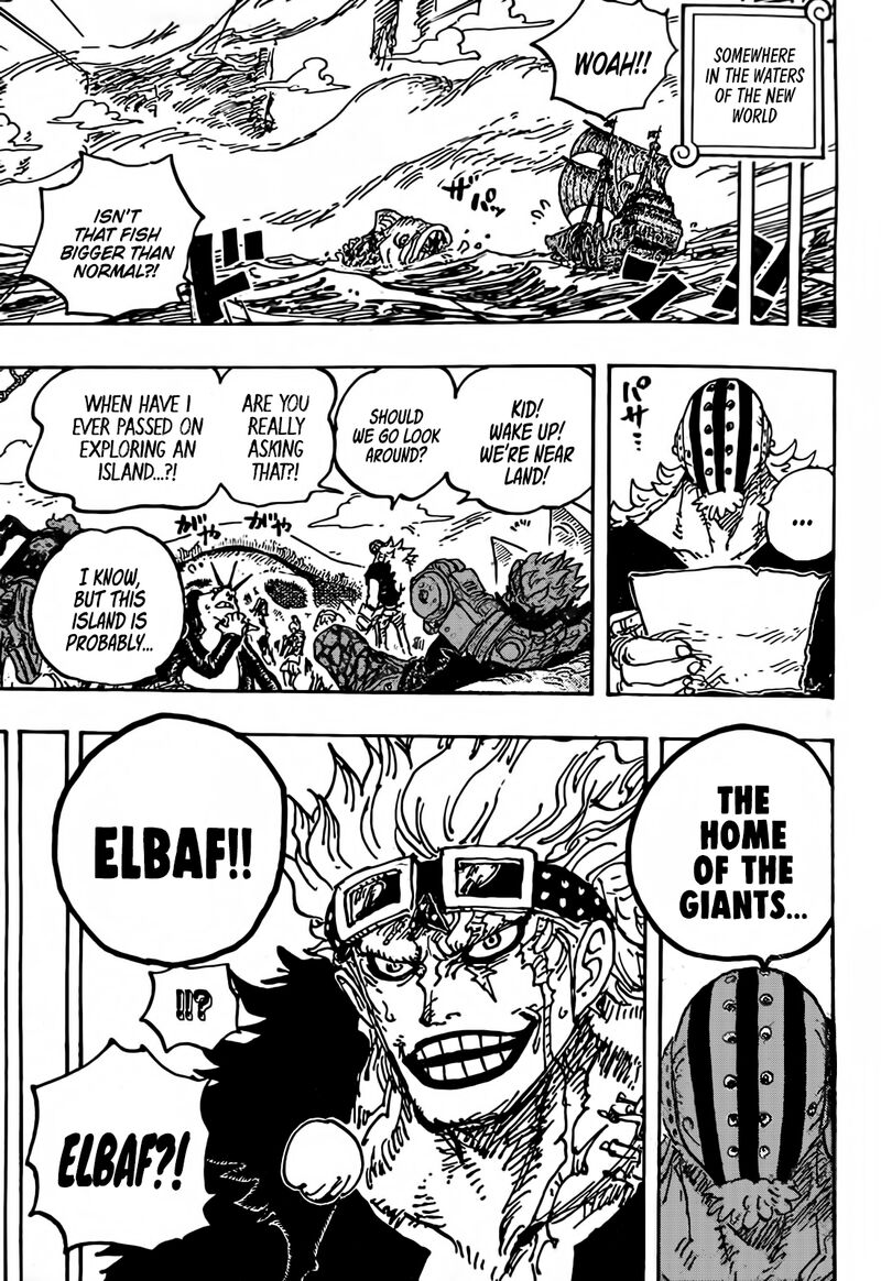 One Piece Chapter 1071 page 12
