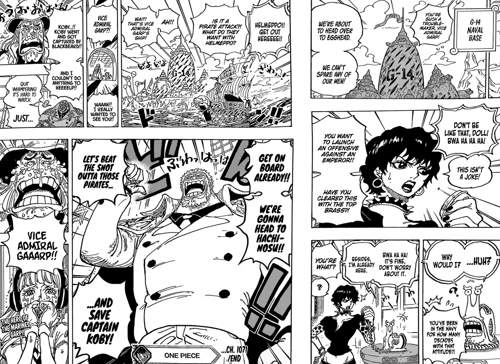 One Piece Chapter 1071 page 13