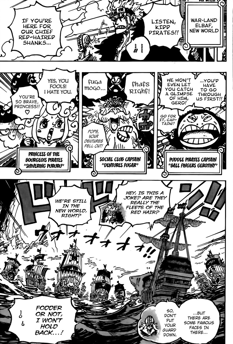 One Piece Chapter 1079 page 5