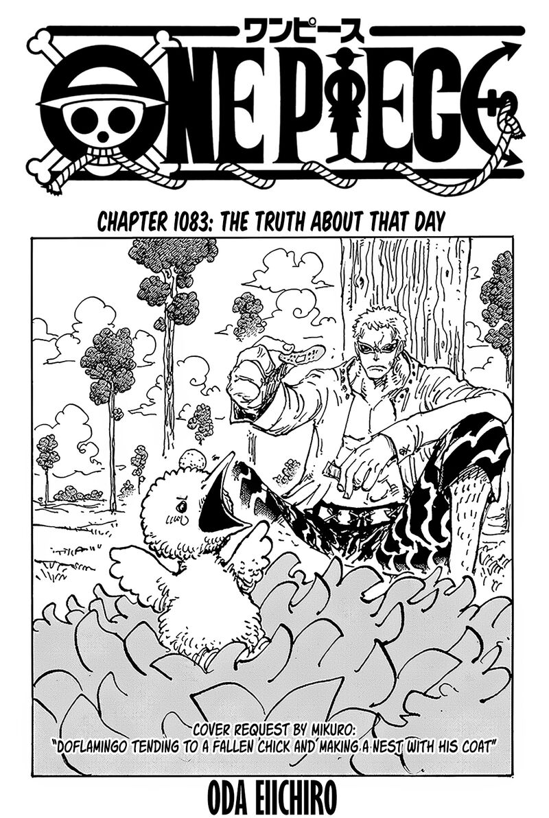 One Piece Chapter 1083 page 1