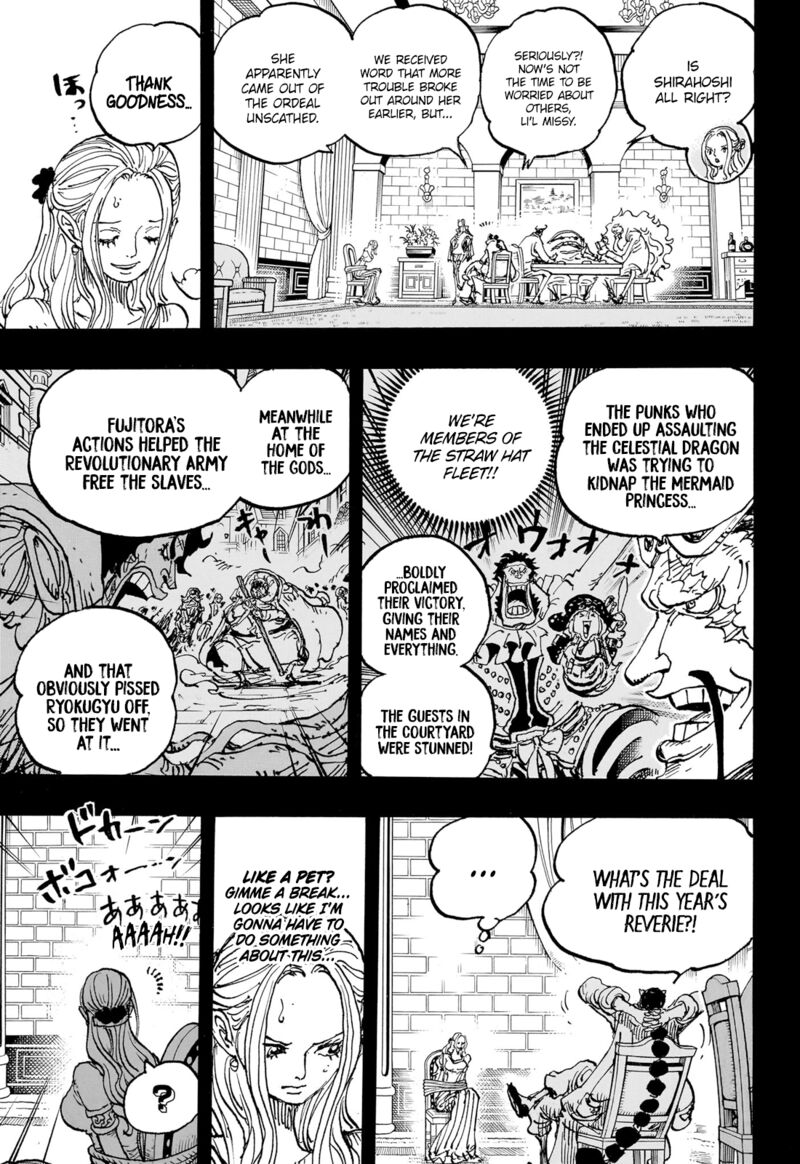 One Piece Chapter 1085 page 13