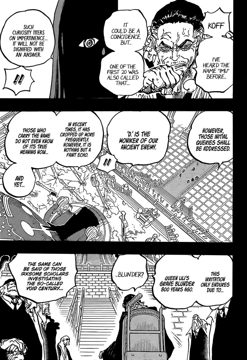 One Piece Chapter 1085 page 3