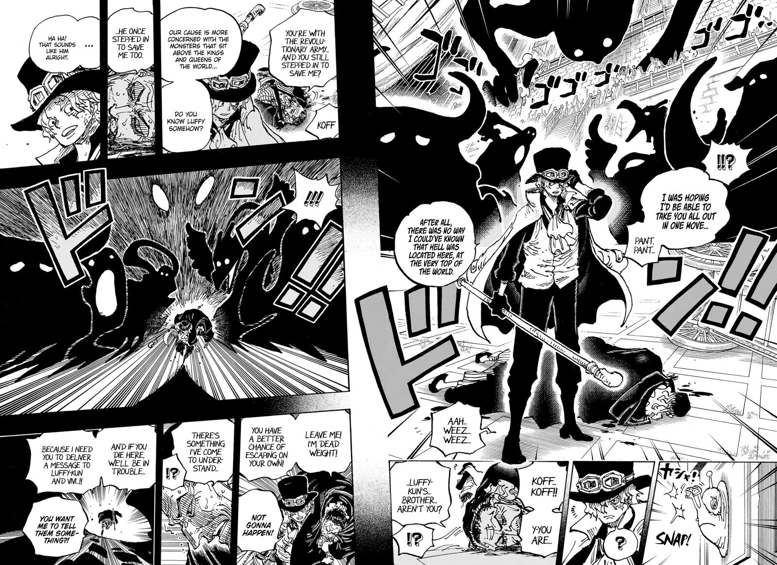 One Piece Chapter 1085 page 7