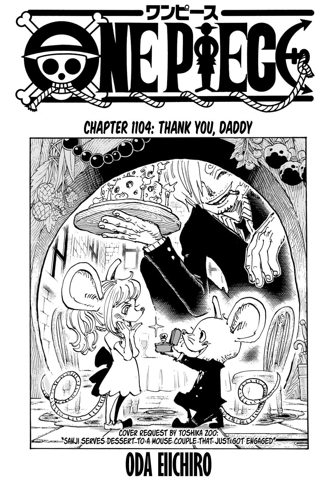 One Piece Chapter 1104 page 1