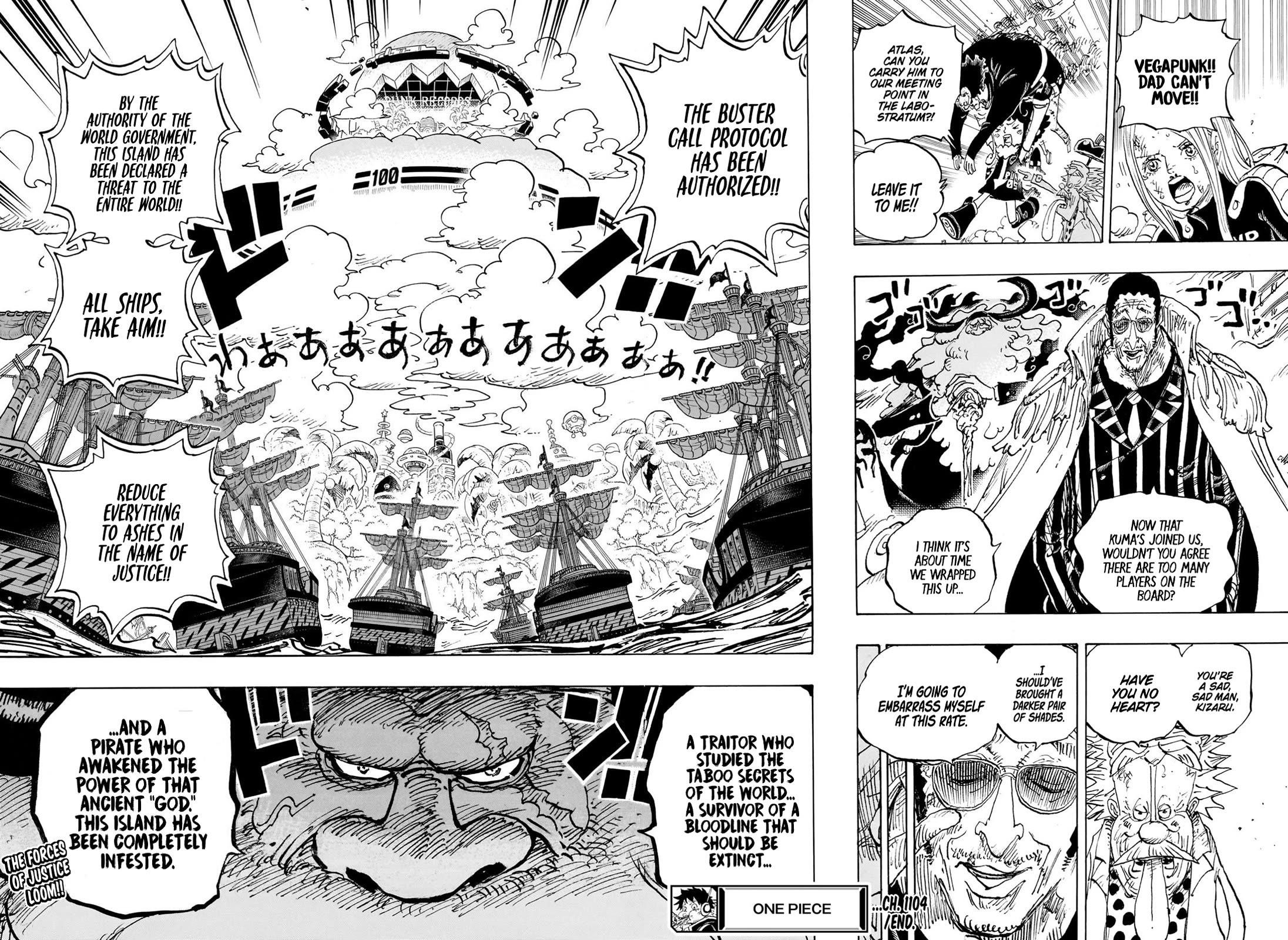One Piece Chapter 1104 page 13