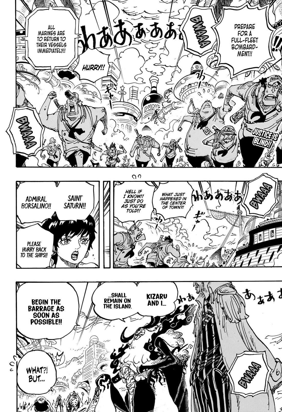 One Piece Chapter 1105 page 3