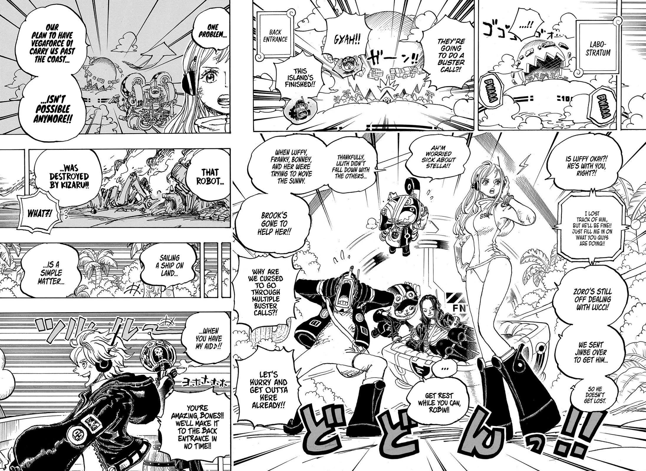 One Piece Chapter 1105 page 7