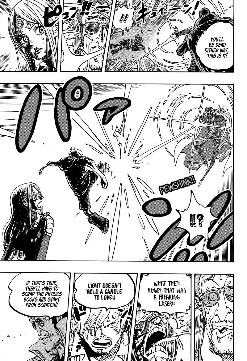 One Piece Chapter 1107 page 11
