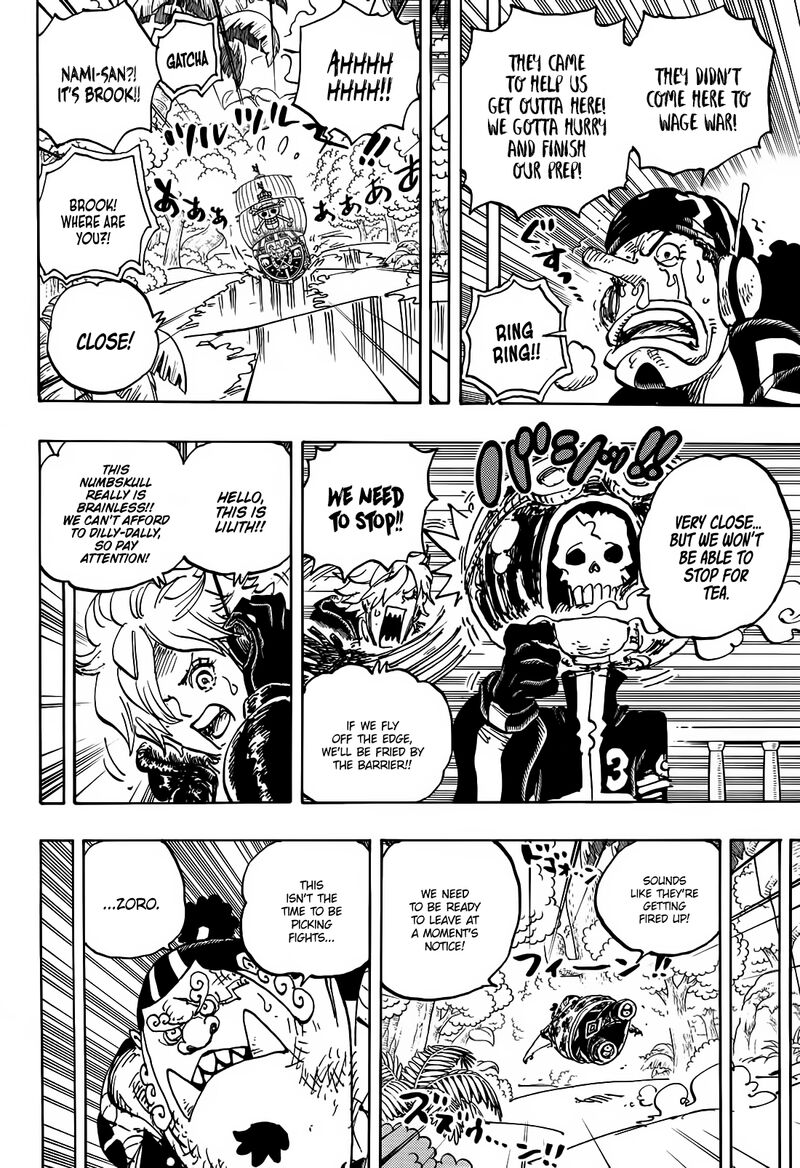 One Piece Chapter 1107 page 5