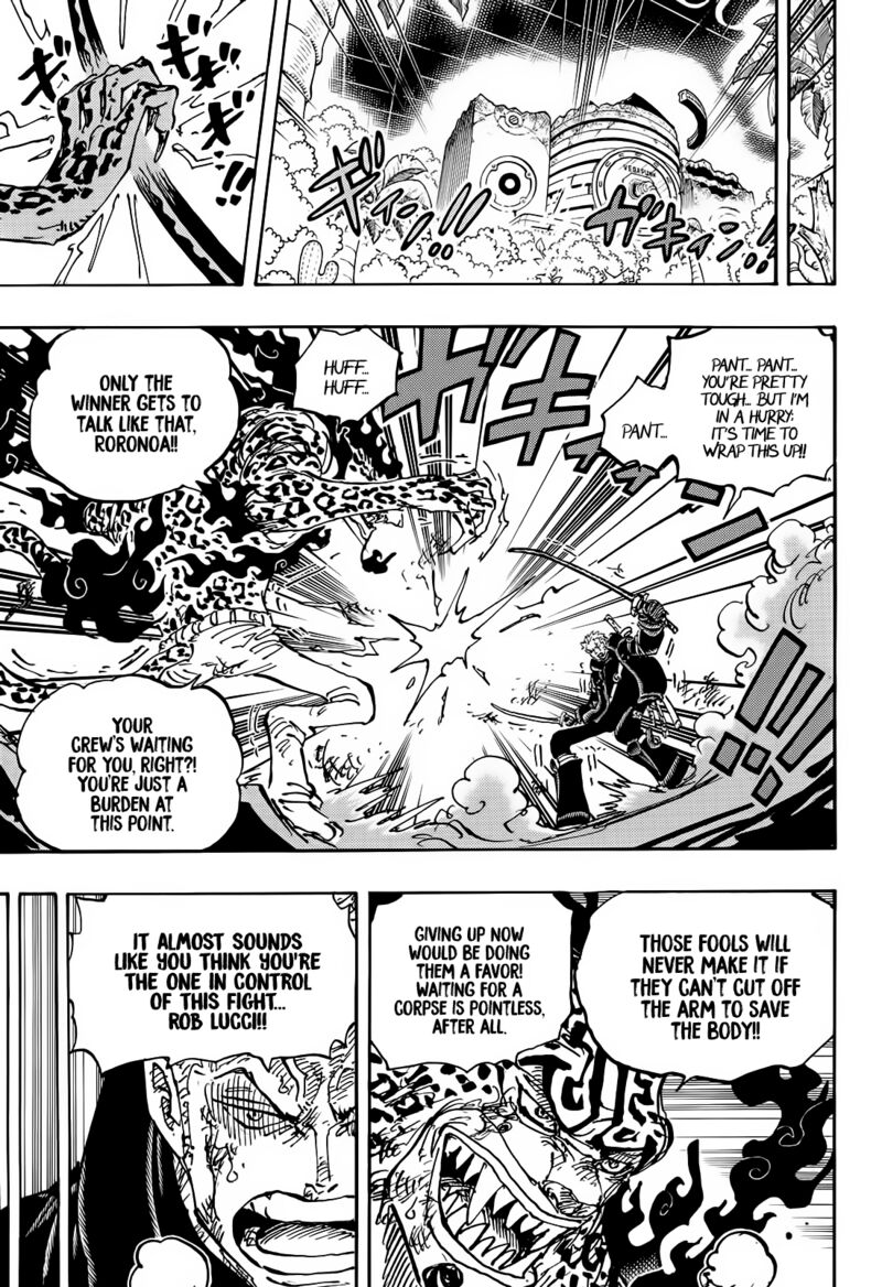 One Piece Chapter 1107 page 6