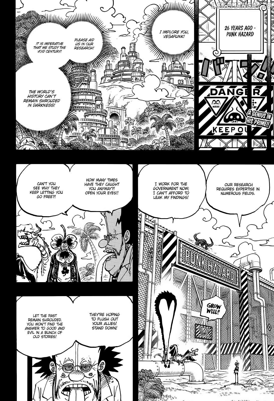One Piece Chapter 1120 page 3