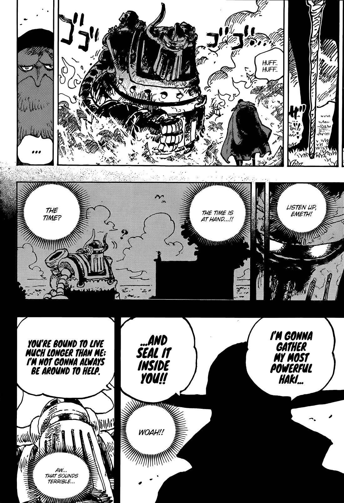 One Piece Chapter 1122 page 13