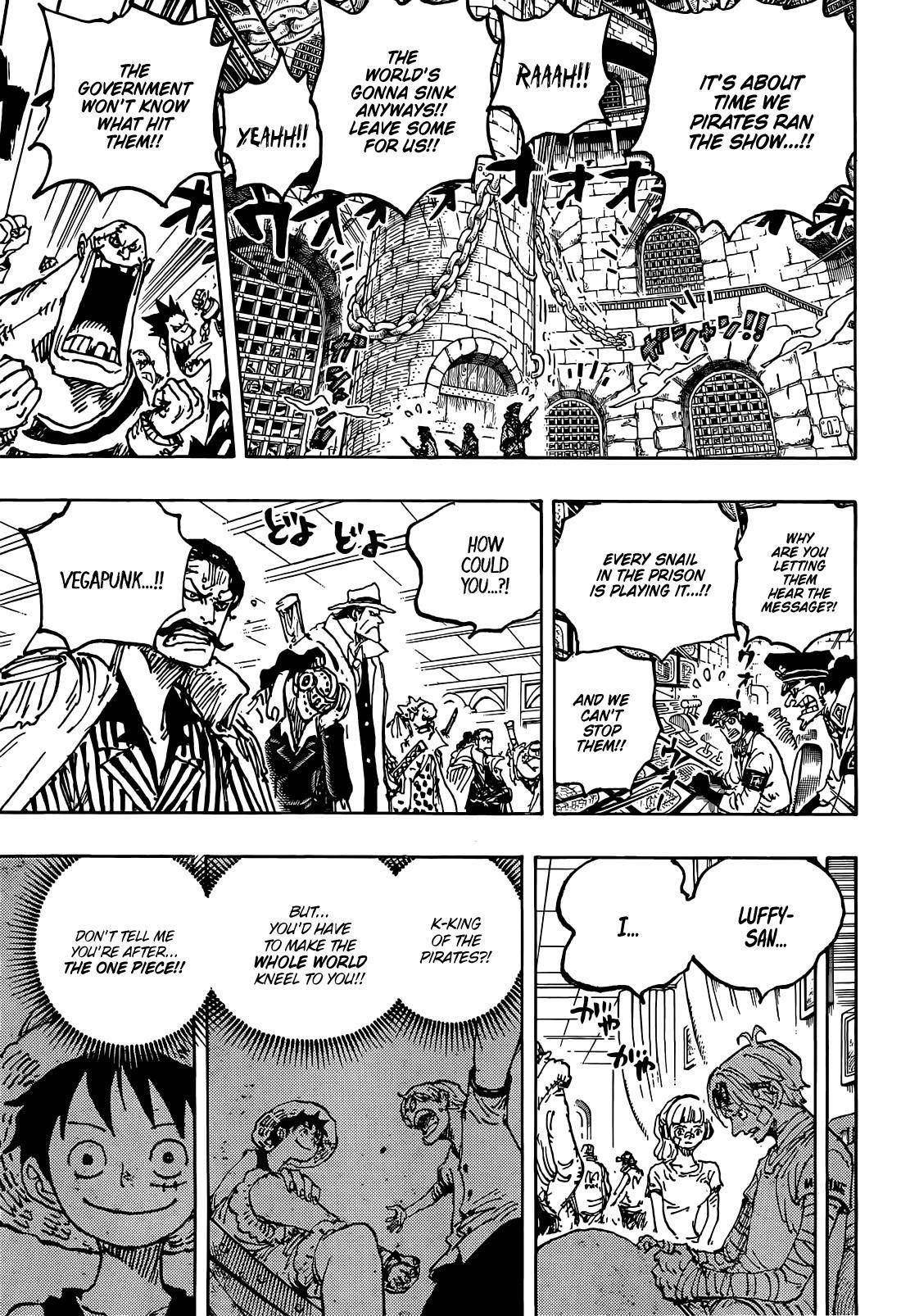 One Piece Chapter 1122 page 4