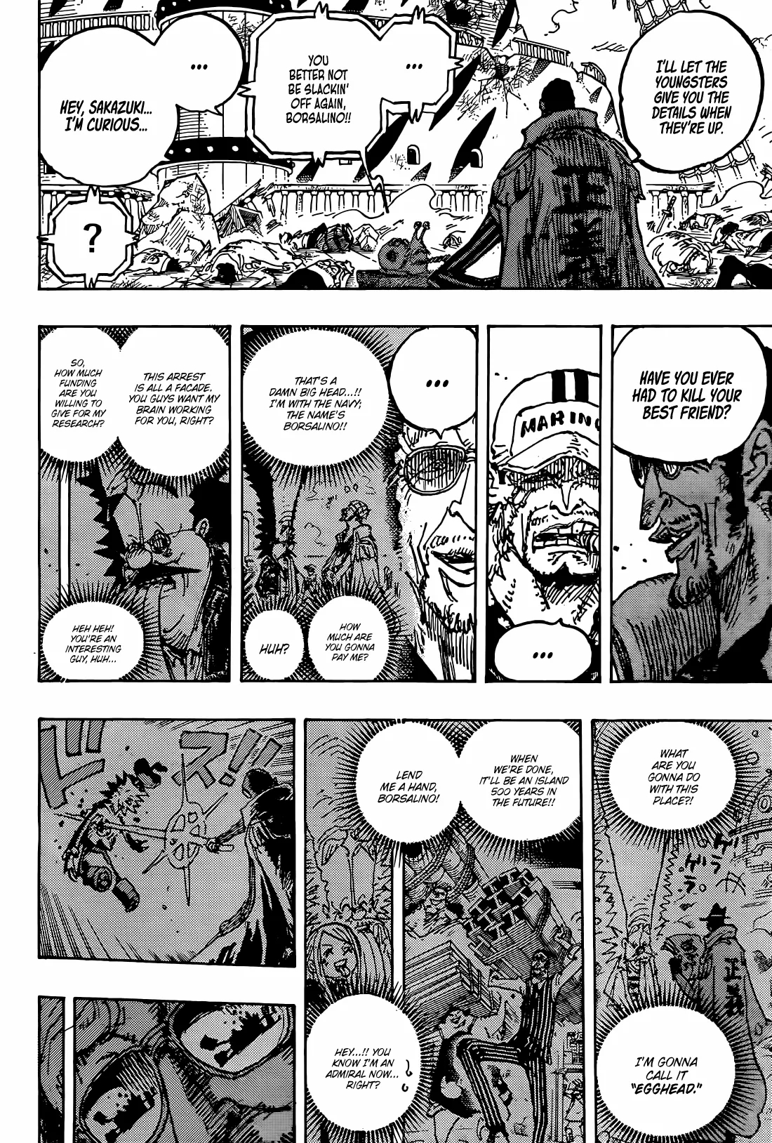 One Piece Chapter 1124 page 5