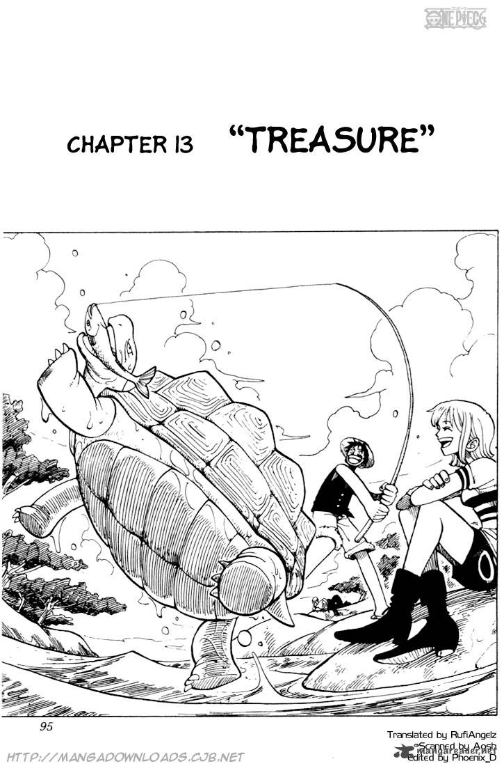 One Piece Chapter 13 page 1