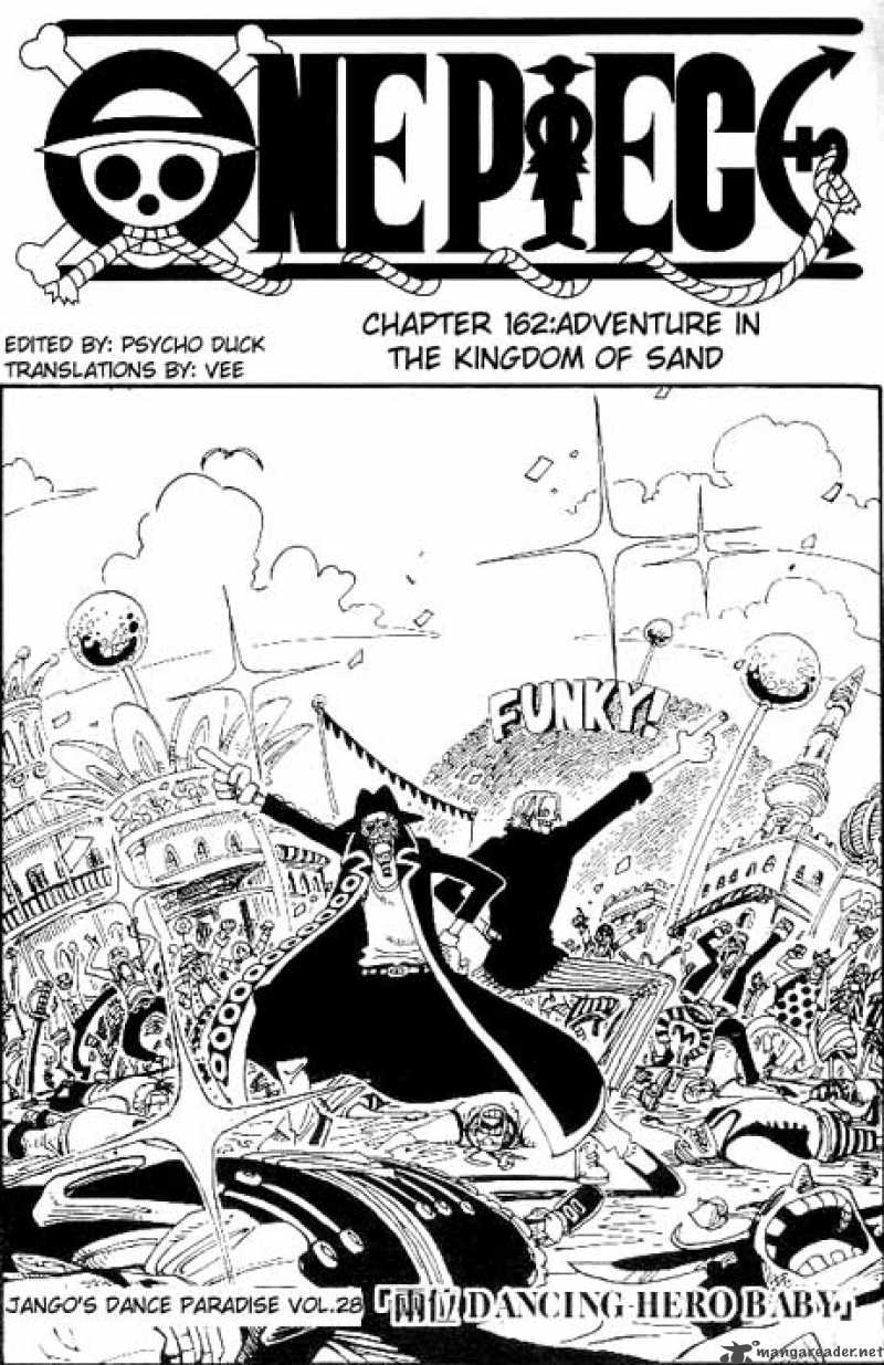 One Piece Chapter 162 page 1