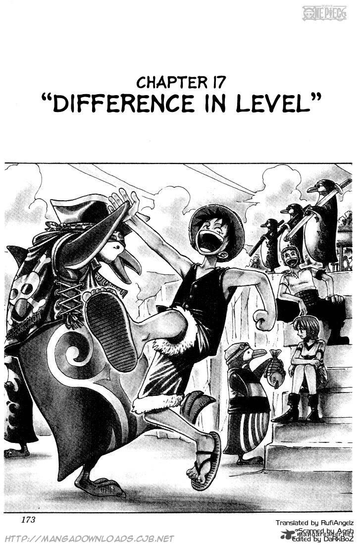 One Piece Chapter 17 page 1
