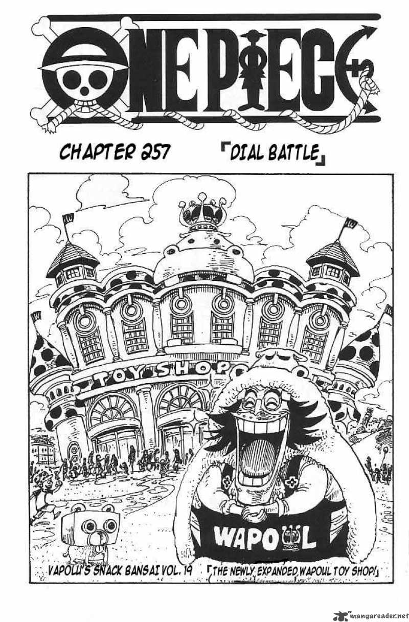 One Piece Chapter 257 page 1