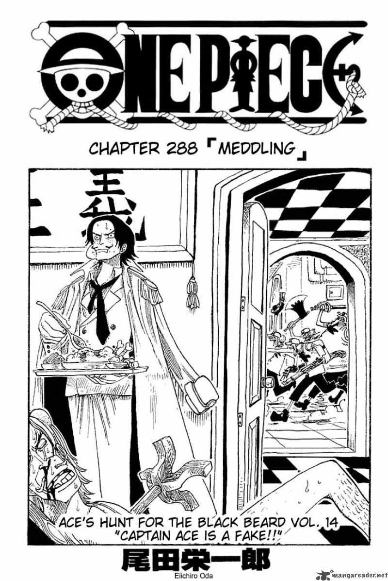 One Piece Chapter 288 page 1
