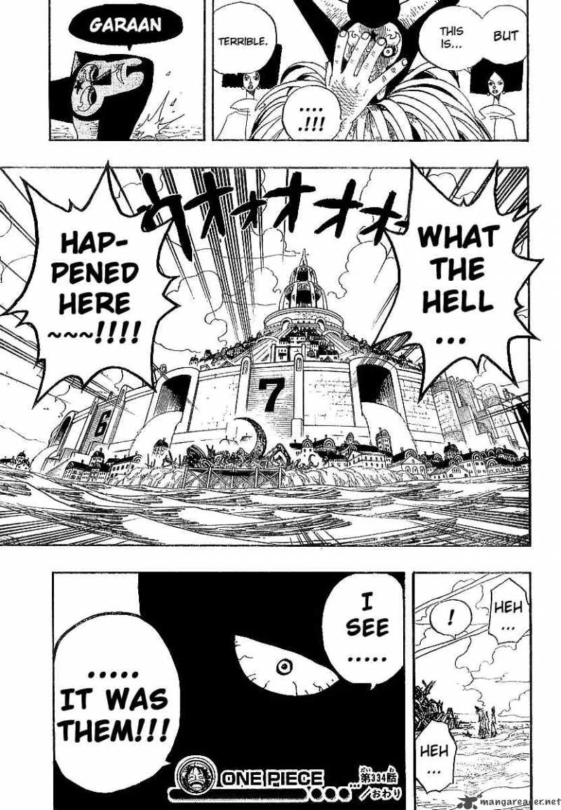 One Piece Chapter 334 page 18