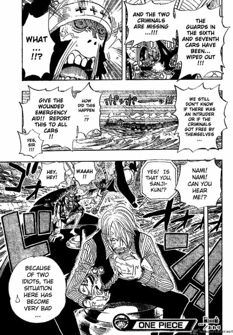 One Piece Chapter 366 page 17