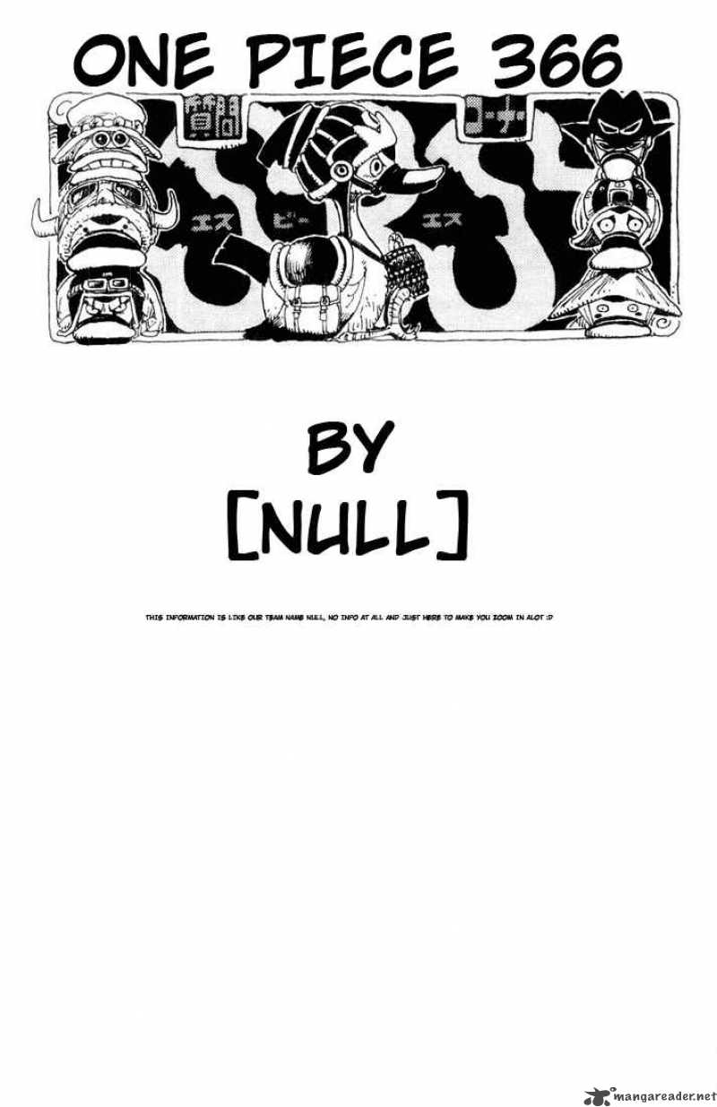One Piece Chapter 366 page 18