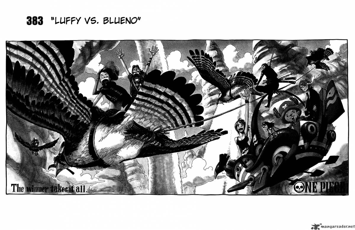 One Piece Chapter 383 page 2