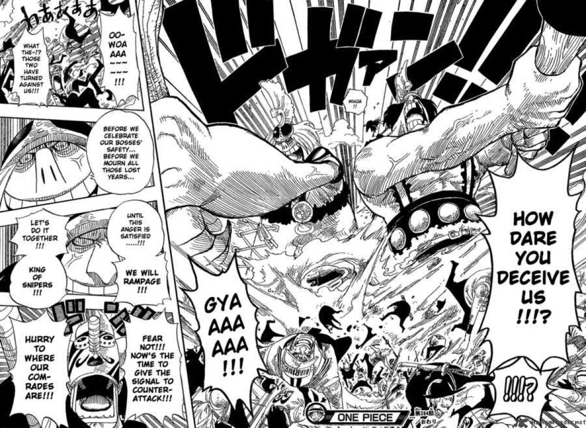 One Piece Chapter 384 page 18