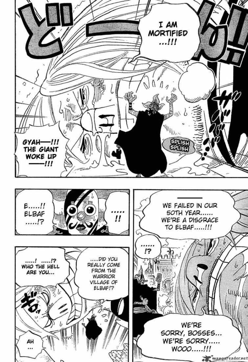 One Piece Chapter 384 page 4