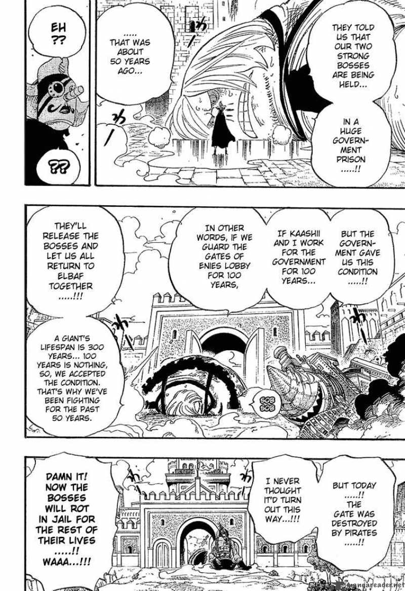 One Piece Chapter 384 page 6