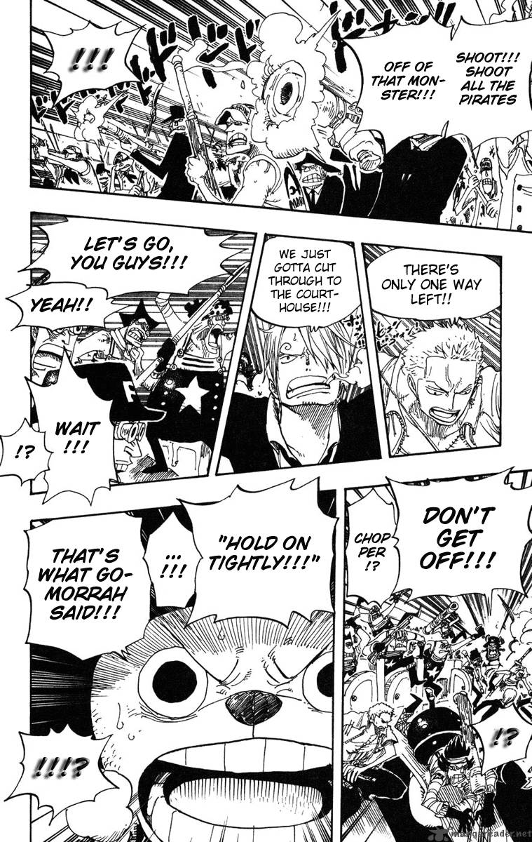 One Piece Chapter 385 page 14